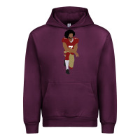 Mauve Wine colin kaepernick kneeling classic Urban Hoodie - linhVisuals