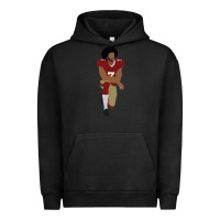 Pigment Black colin kaepernick kneeling classic Urban Hoodie - linhVisuals