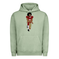 Pigment Oil Green colin kaepernick kneeling classic Urban Hoodie - linhVisuals