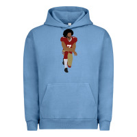 Pigment Pebble Blue colin kaepernick kneeling classic Urban Hoodie - linhVisuals