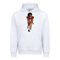 White colin kaepernick kneeling classic Urban Hoodie - linhVisuals