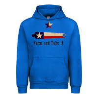 Cobalt come and take it   texas flag essential Urban Hoodie - linhVisuals