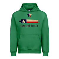 Emerald come and take it   texas flag essential Urban Hoodie - linhVisuals