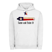 Pigment Lunar Rock come and take it   texas flag essential Urban Hoodie - linhVisuals