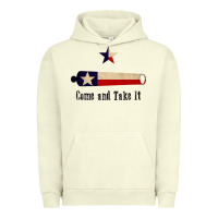 Pigment Pistachio come and take it   texas flag essential Urban Hoodie - linhVisuals