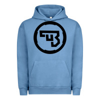 Pigment Pebble Blue cz Urban Hoodie - linhVisuals