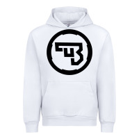 White cz Urban Hoodie - linhVisuals