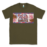 Army Green red white boujee Classic Tee - Artiststas
