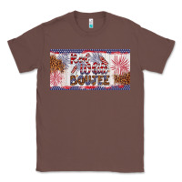 Chestnut red white boujee Classic Tee - Artiststas