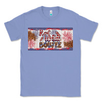 Colony Blue red white boujee Classic Tee - Artiststas