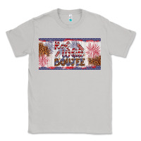 Moon Dust red white boujee Classic Tee - Artiststas