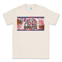 Natural red white boujee Classic Tee - Artiststas