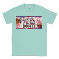 Seafoam red white boujee Classic Tee - Artiststas