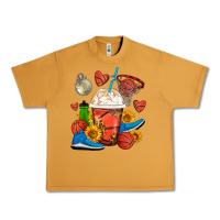 Peanut Butter Basketball Frappe Coffee Urban Heavy Tee - FaDigitalArtStudio