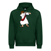 Forest Green dabbing jesus christian dab dance Urban Hoodie - linhVisuals