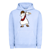 Pigment Grape Ice dabbing jesus christian dab dance Urban Hoodie - linhVisuals