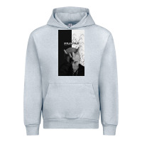 Heather Grey emine Urban Hoodie - linhVisuals
