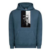 Pigment Midnight Navy emine Urban Hoodie - linhVisuals
