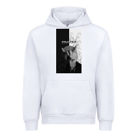 White emine Urban Hoodie - linhVisuals