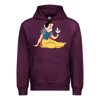 Mauve Wine snow white Urban Hoodie - linhVisuals