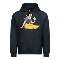 Navy snow white Urban Hoodie - linhVisuals