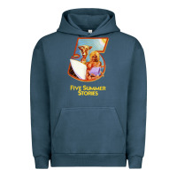 Pigment Midnight Navy five 5 summer stories t shirt Urban Hoodie - linhVisuals