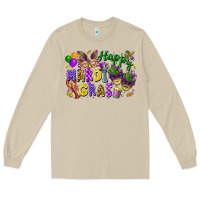 Mushroom happy mardi gras Long Sleeve Tee - FaDigitalArtStudio