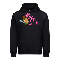 Black the pink panther Urban Hoodie - linhVisuals