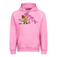 Fuchsia Pink the pink panther Urban Hoodie - linhVisuals