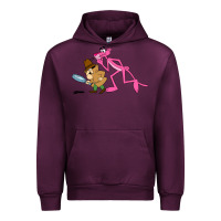 Mauve Wine the pink panther Urban Hoodie - linhVisuals