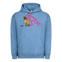 Pigment Pebble Blue the pink panther Urban Hoodie - linhVisuals