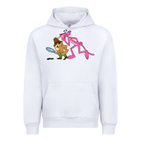 White the pink panther Urban Hoodie - linhVisuals