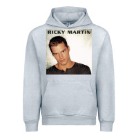 Heather Grey ricky martin   ricky martin Urban Hoodie - linhVisuals