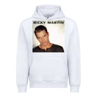 White ricky martin   ricky martin Urban Hoodie - linhVisuals