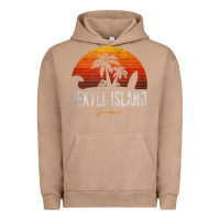 Pigment Burro jekyll island beach georgia ga palms vacation surf sundown tank top Urban Hoodie - linhVisuals