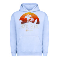 Pigment Grape Ice jekyll island beach georgia ga palms vacation surf sundown tank top Urban Hoodie - linhVisuals