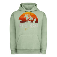 Pigment Oil Green jekyll island beach georgia ga palms vacation surf sundown tank top Urban Hoodie - linhVisuals