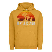 Pigment Peanut Butter jekyll island beach georgia ga palms vacation surf sundown tank top Urban Hoodie - linhVisuals