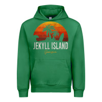 Emerald jekyll island beach georgia ga palms vacation surf sundown tank top Urban Hoodie - linhVisuals