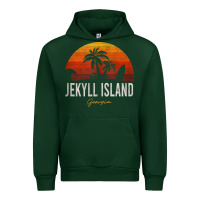 Forest Green jekyll island beach georgia ga palms vacation surf sundown tank top Urban Hoodie - linhVisuals