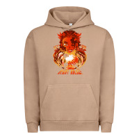 Pigment Burro set your heart ablaze Urban Hoodie - linhVisuals