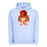 Pigment Grape Ice set your heart ablaze Urban Hoodie - linhVisuals
