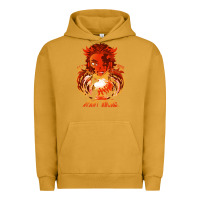 Pigment Peanut Butter set your heart ablaze Urban Hoodie - linhVisuals