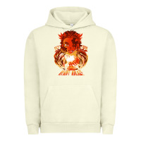 Pigment Pistachio set your heart ablaze Urban Hoodie - linhVisuals