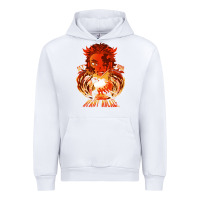White set your heart ablaze Urban Hoodie - linhVisuals