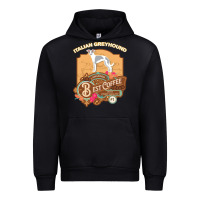 Black mom t  shirt italian greyhound best coffee   dog owner coffee lover gi Urban Hoodie - linhVisuals