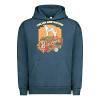 Pigment Midnight Navy mom t  shirt italian greyhound best coffee   dog owner coffee lover gi Urban Hoodie - linhVisuals