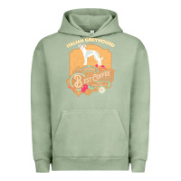 Pigment Oil Green mom t  shirt italian greyhound best coffee   dog owner coffee lover gi Urban Hoodie - linhVisuals