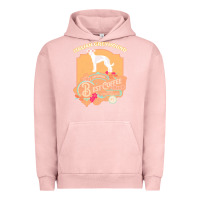Pigment Salmon mom t  shirt italian greyhound best coffee   dog owner coffee lover gi Urban Hoodie - linhVisuals