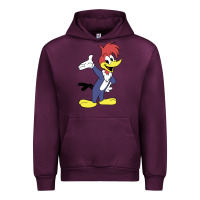 Mauve Wine woody woodpecker Urban Hoodie - linhVisuals